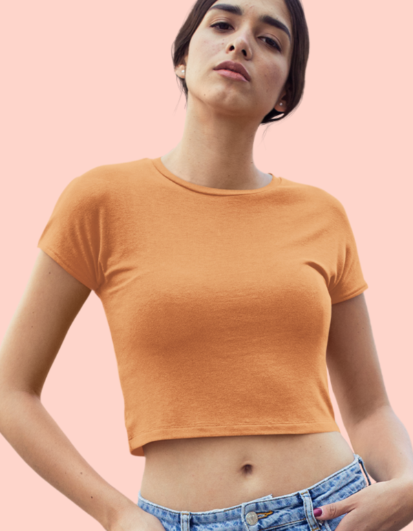 Round Neck Crop Tops for Women - Image 5