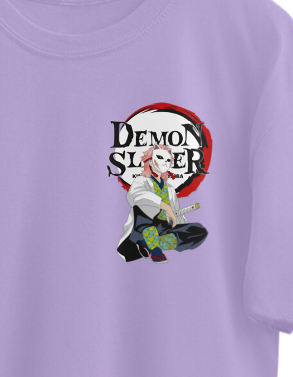 Demon Slayer Sabito Logo Oversized T-shirt - Image 5