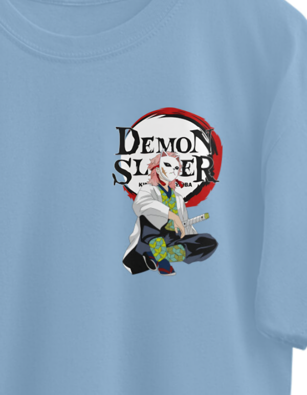 Demon Slayer Sabito Logo Oversized T-shirt - Image 3