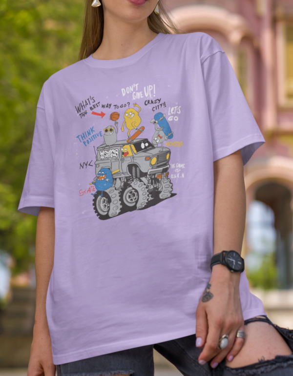 Monster Academy Oversized T-shirt in Women