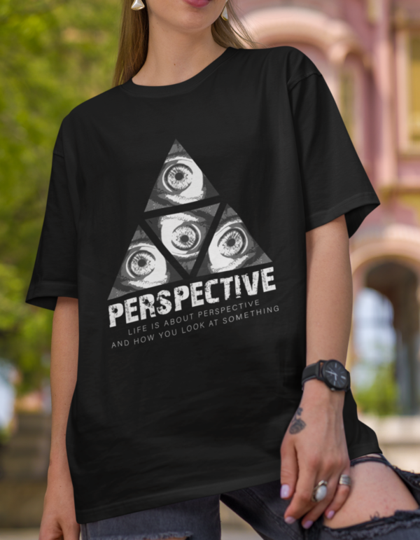 Perspective Oversized T-shirt for Women