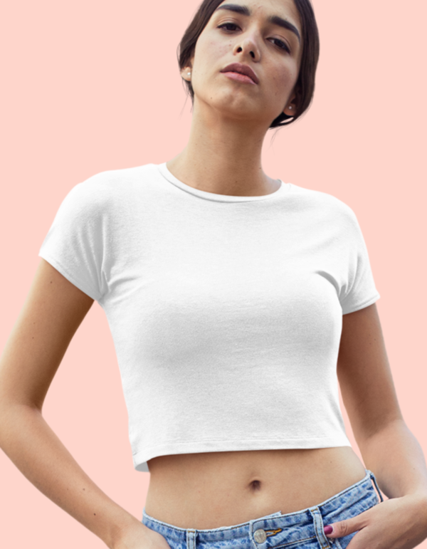 Round Neck Crop Tops for Women - Image 13