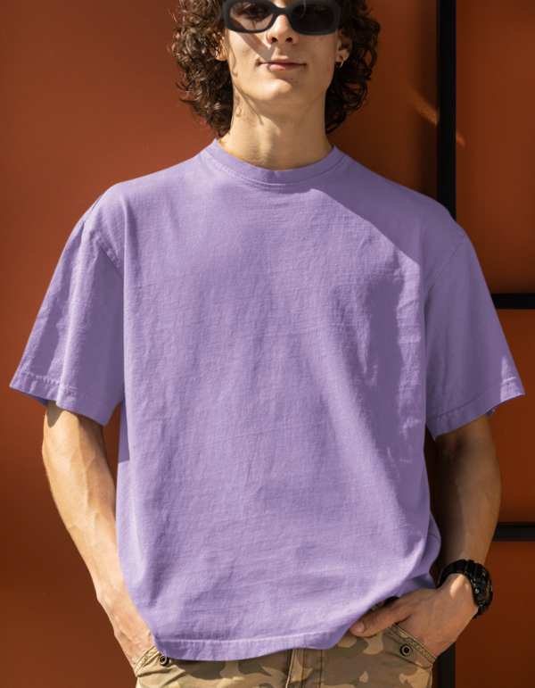 Solid Oversized T-Shirt for Men