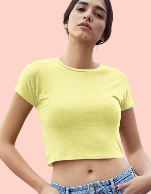 Round Neck Crop Tops for Women - Image 10