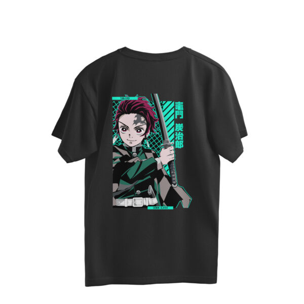 Tanjiro Demon Slayer Oversized T-shirt - Image 2