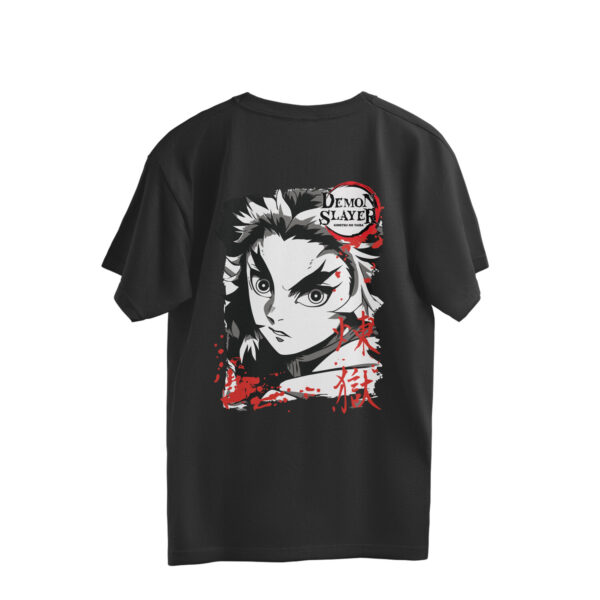 Demon Slayer Rengoku Oversized T-shirt - Image 3