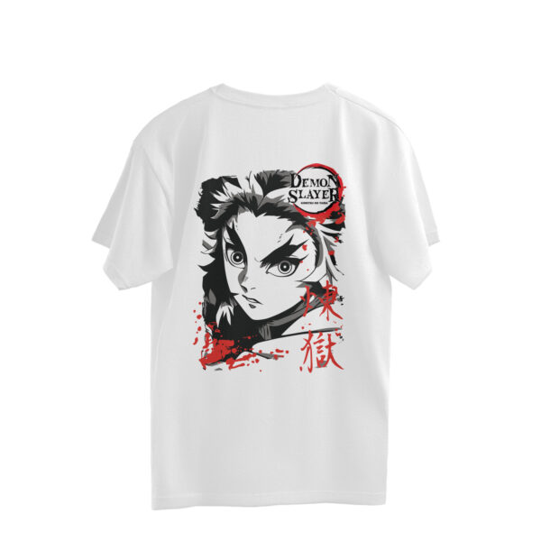 Demon Slayer Rengoku Oversized T-shirt - Image 2