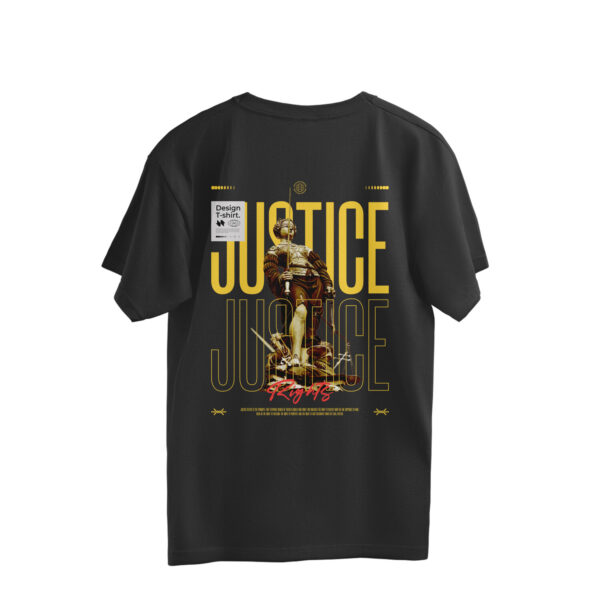 Justice Oversized T-shirt - Image 2