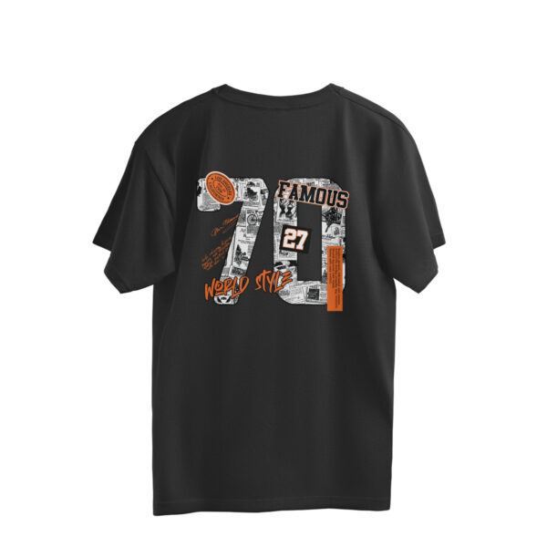 Retro '70' Oversized T-shirt for Women - Image 2