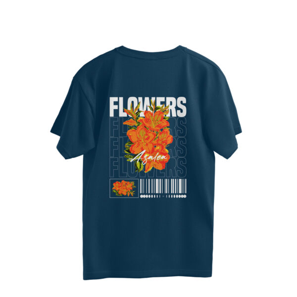 Flowers Oversized T-shirt for Women - Image 2