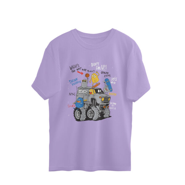 Monster Academy Oversized T-shirt in Women - Image 2