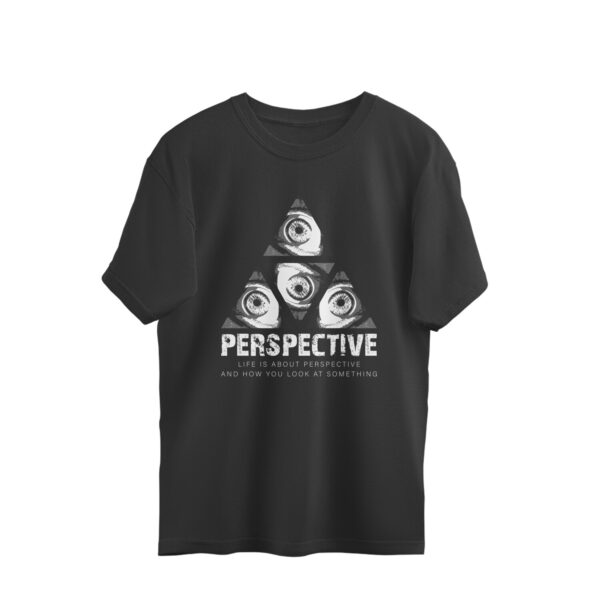 Perspective Oversized T-shirt for Women - Image 2