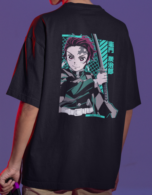 Tanjiro Demon Slayer Oversized T-shirt