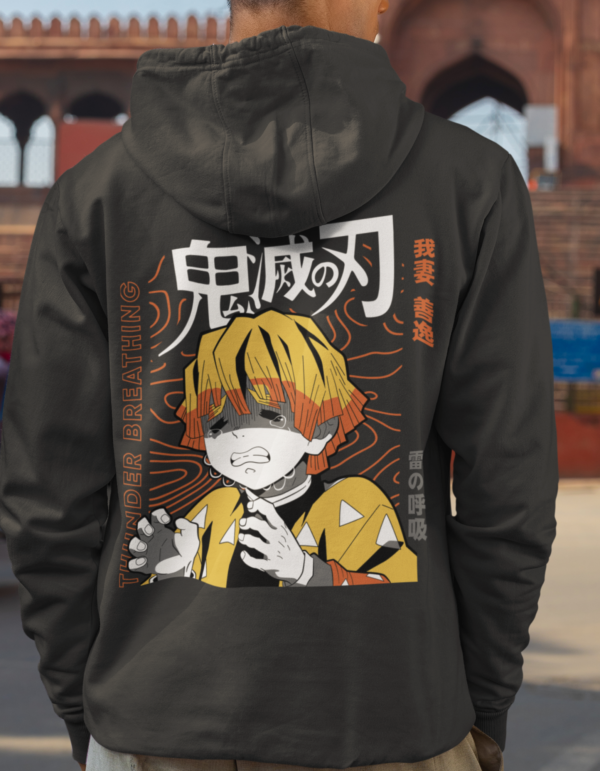 Zenitsu Demon Slayer Hoodie - Image 3