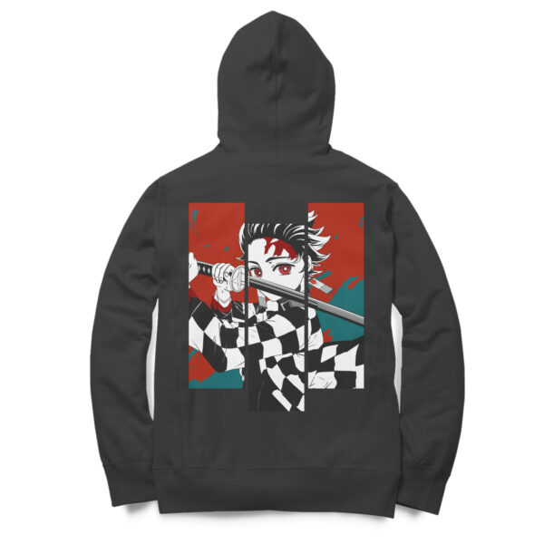 Tanjiro Abstract Art Hoodie - Image 3