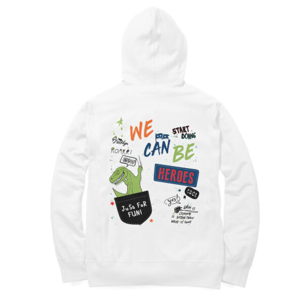 Dino Graffiti Hoodie - Image 2