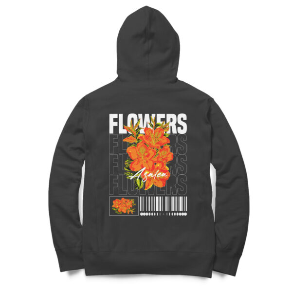 Flowers Graphic Hoodie - Image 2