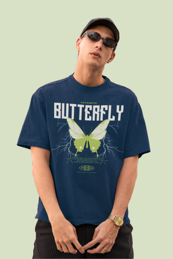 Butterfly Oversized T-shirt for Men