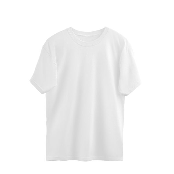 Solid Oversized T-Shirts for Women - Image 3