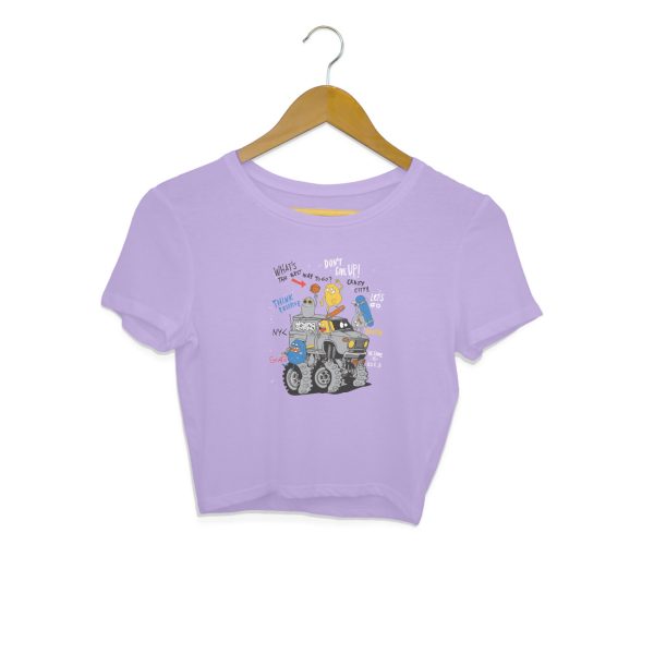 Monster Academy Crop Top for Women - Image 2