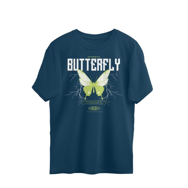 Butterfly Oversized T-shirt for Men - Image 2