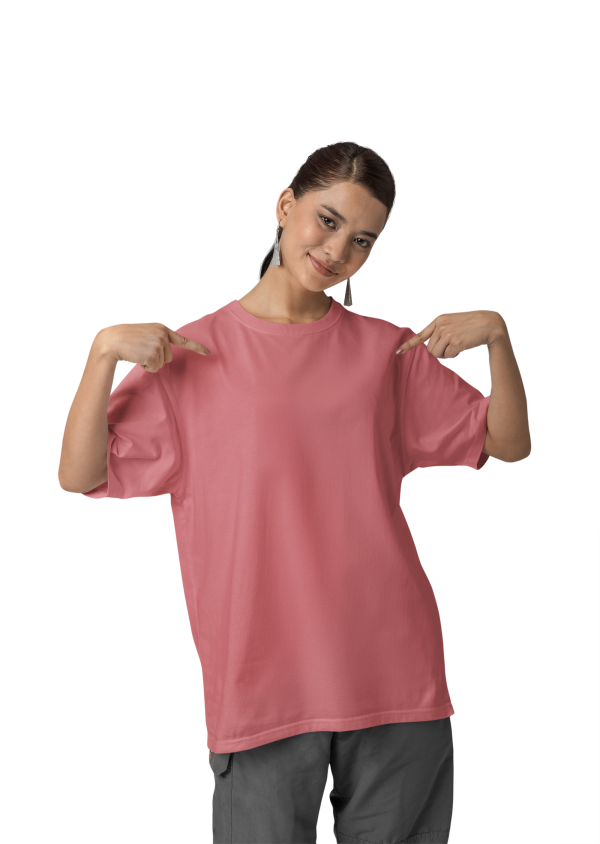 Solid Oversized T-Shirts for Women