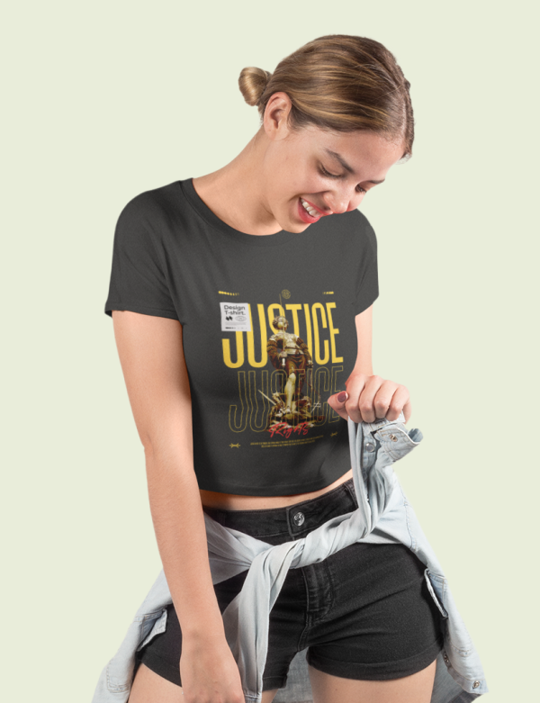 Justice Crop Top for Women