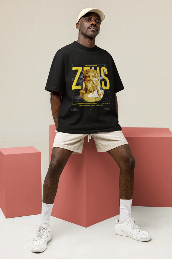 Zeus Oversized T-Shirt for Men - Image 2